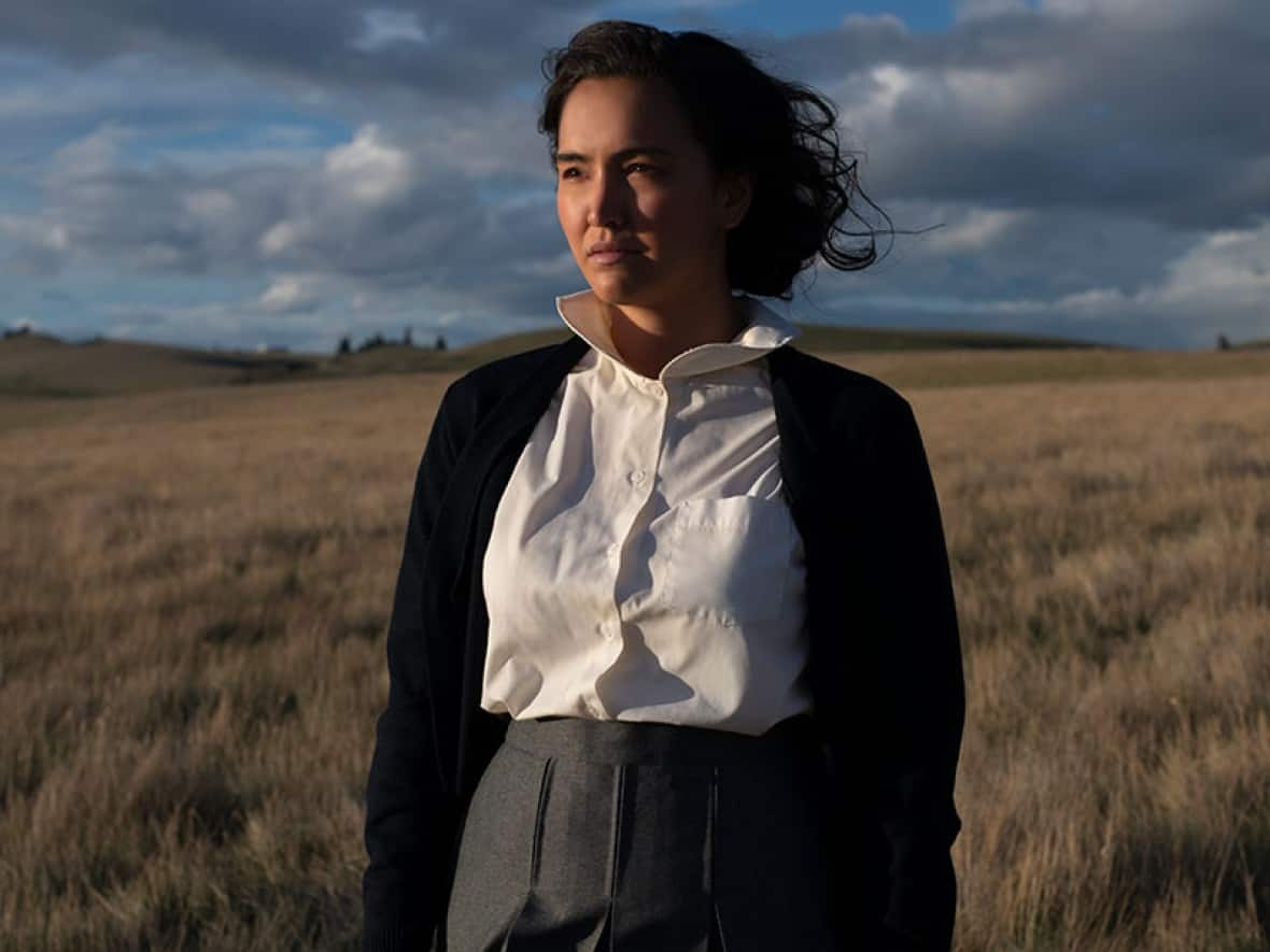 Actress Grace Dove is seen performing in the film, Bones of Crows, which played recently at the International Film Festival of Ottawa. (TIFF - image credit)