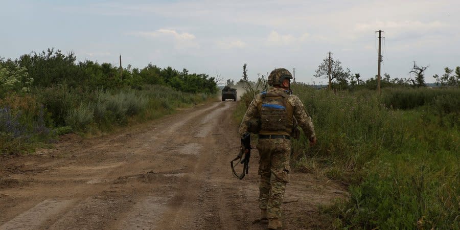 Ukrainian military in Novodarivtka, Zaporizhzhya Oblast, liberated from the occupiers, July 2, 2023