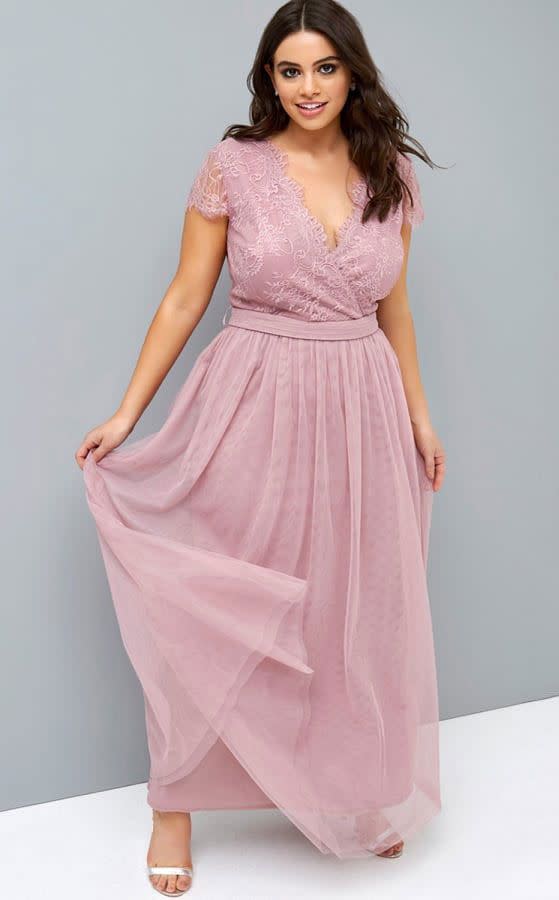 <p><a rel="nofollow noopener" href="https://www.little-mistress.com/little-mistress-curvy-rose-maxi-dress-p6745" target="_blank" data-ylk="slk:Buy now;elm:context_link;itc:0;sec:content-canvas" class="link ">Buy now</a> Little Mistress Curvy Rose Maxi Dress, little-mistress.com, sizes 16-26, £78</p>