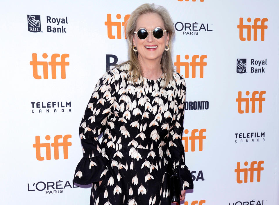 Meryl Streep en el Toronto International Film Festival (TIFF) en Toronto, Ontario, Canadá, en 2019.  REUTERS/Mark Blinch