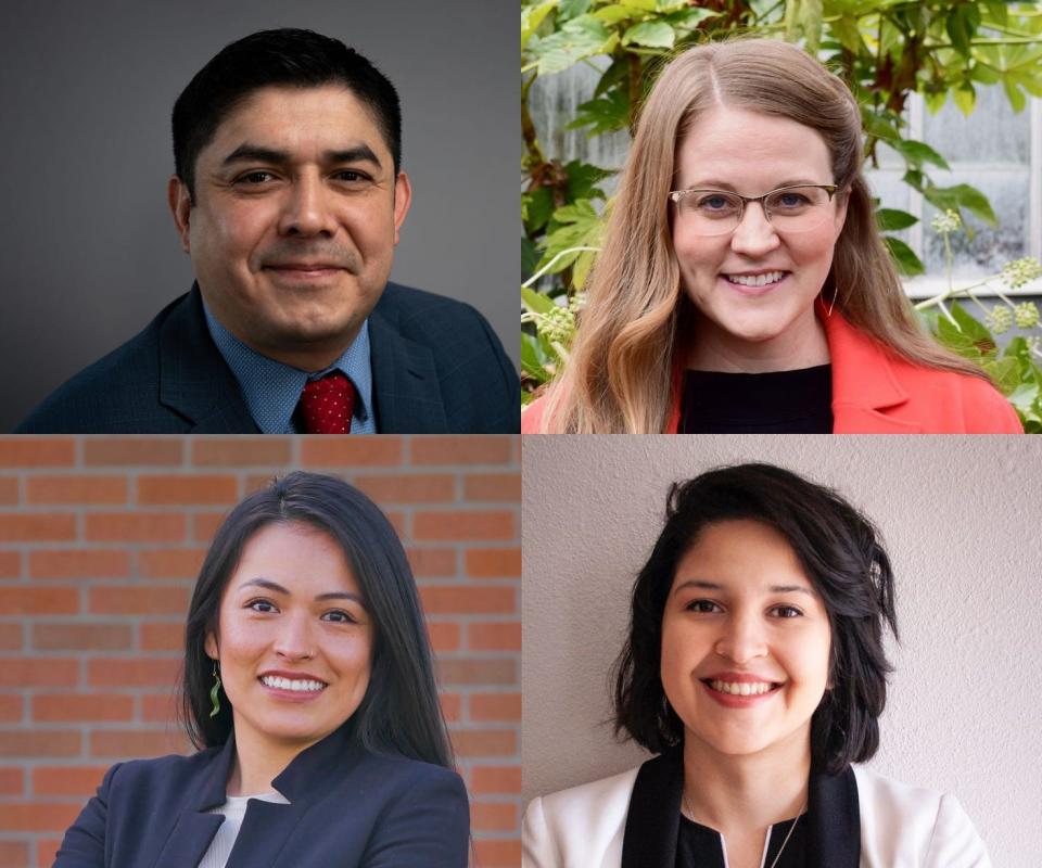 Osvaldo Avila, Ashley Carson Cottingham, Karina Gúzman Ortiz and María Hinojos Pressey were elected to the Salem-Keizer school board in May 2021. Hinojos Pressey was not named in the recall effort.