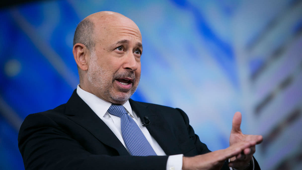 Goldman Sachs CEO Lloyd Blankfein