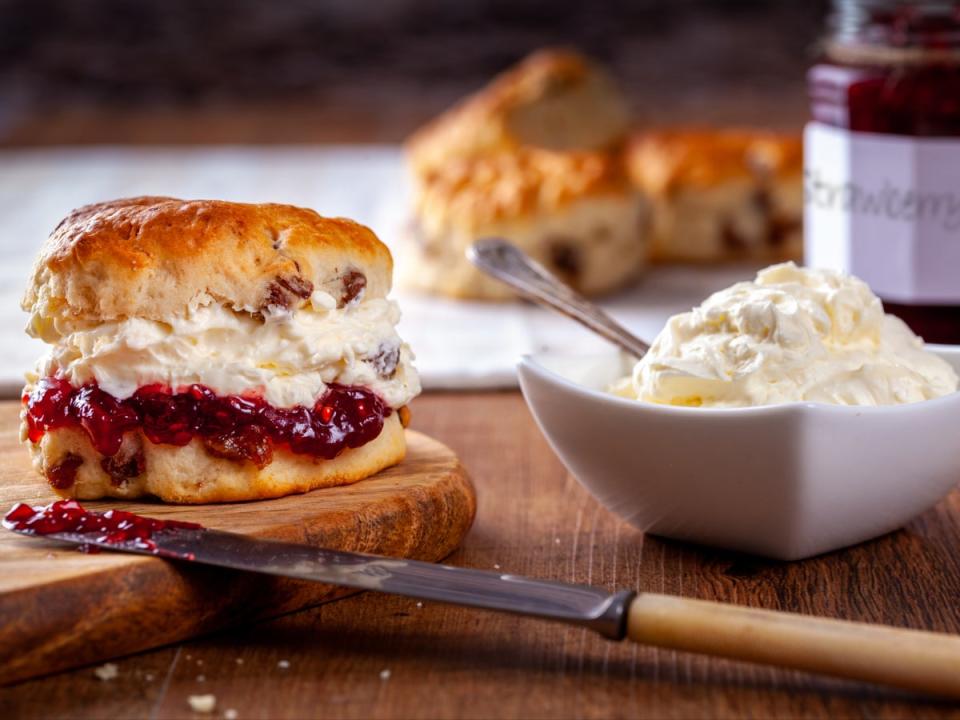 One customer described the vegan scones as ‘flatter, drier and have an unappealing texture’ (Shutterstock / Dave Denby Photography)