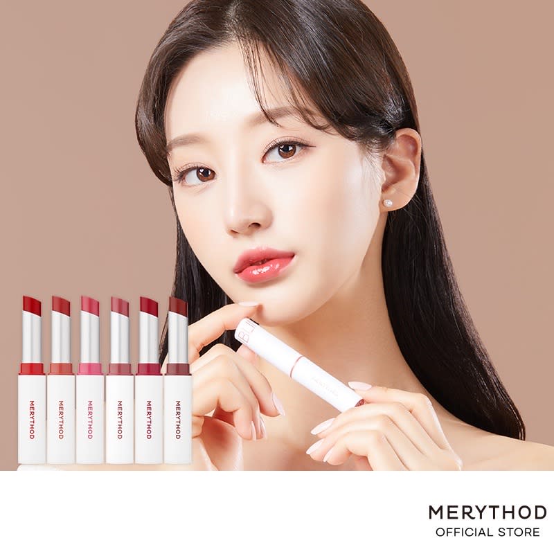 [MERYTHOD] Bling Chu Color Lip Balm (6 Colours). (Photo: Shopee SG)