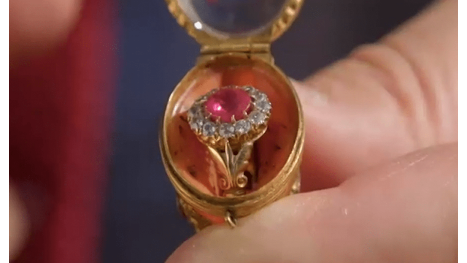 Antiques Roadshow ring box