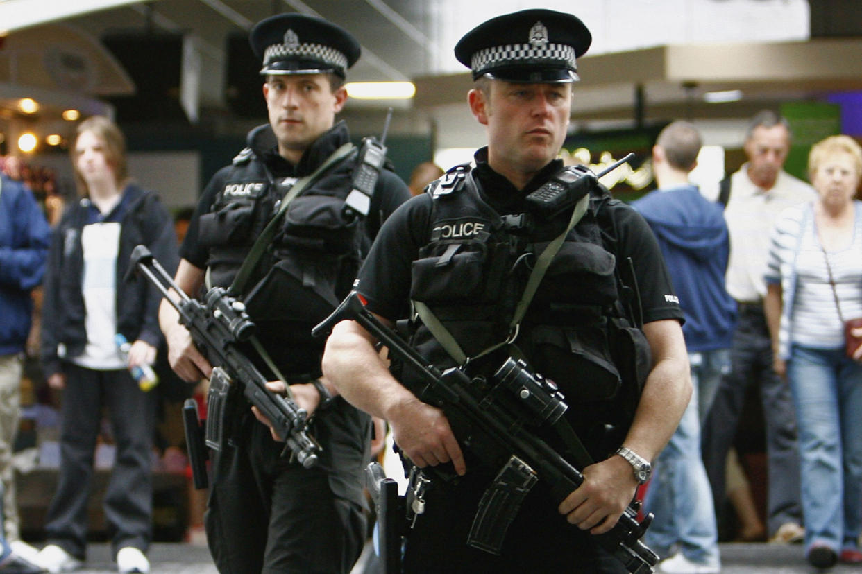 Armed police: Major cities like London are facing a huge threat, it is claimed: Jeff J Mitchell/Getty