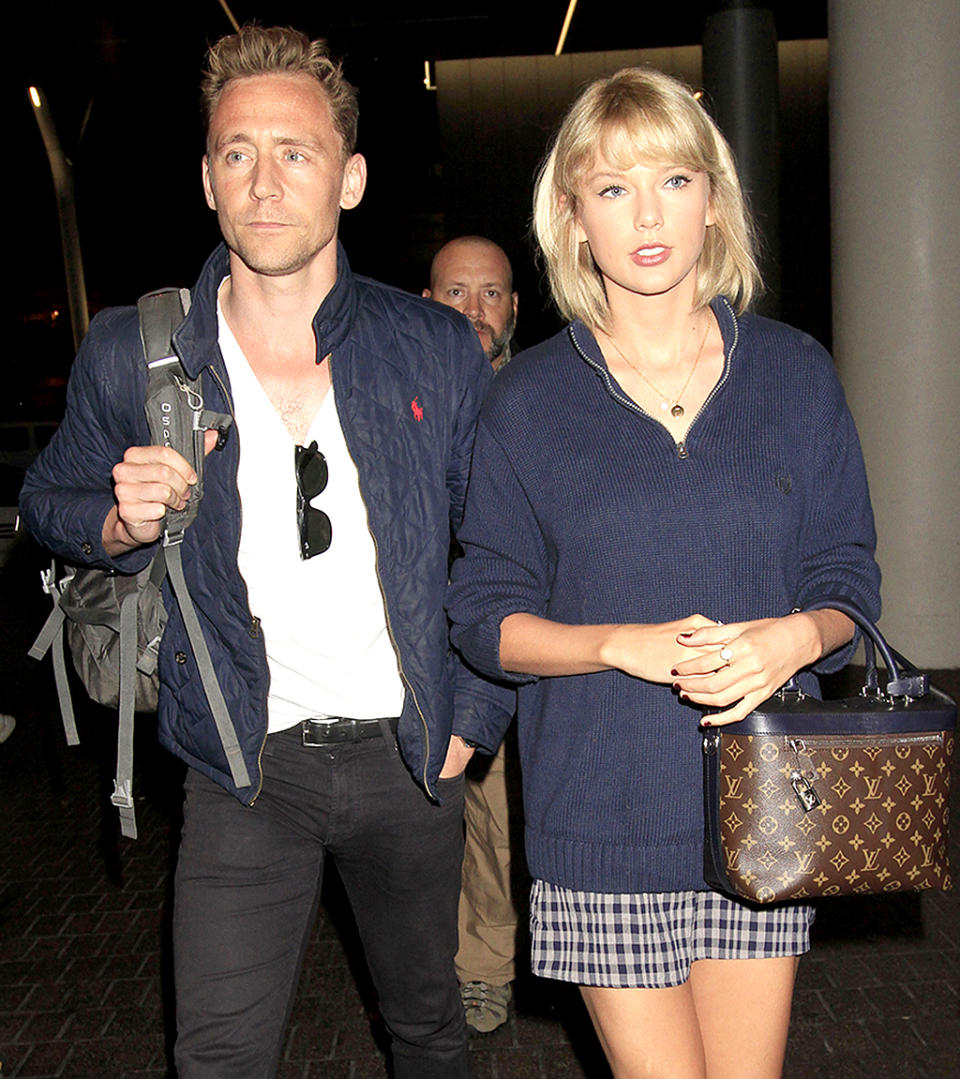 17. Taylor Swift caught kissing Tom Hiddleston 2 weeks after splitting with Calvin Harris