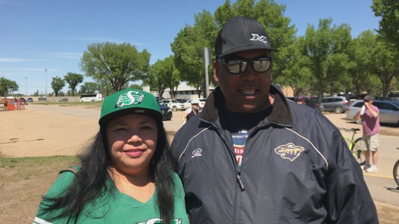 Rider Fan Day draws out the faithful in Saskatoon