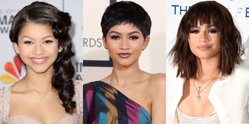 Zendaya's Complete Hair Transformation