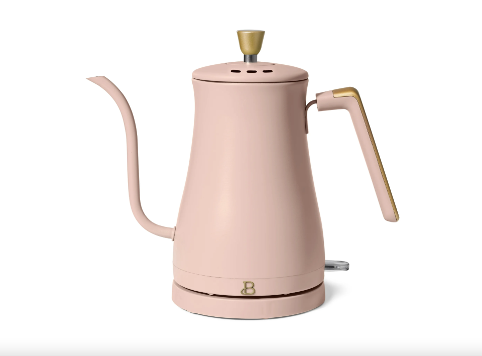 <p><a href="https://go.redirectingat.com?id=74968X1596630&url=https%3A%2F%2Fwww.walmart.com%2Fip%2FBeautiful-1-Liter-Electric-Gooseneck-Kettle-1200-W-Rose-by-Drew-Barrymore%2F5023829622&sref=https%3A%2F%2Fwww.countryliving.com%2Fshopping%2Fgifts%2Fg4767%2Fbirthday-gifts-for-her%2F" rel="nofollow noopener" target="_blank" data-ylk="slk:Shop Now;elm:context_link;itc:0;sec:content-canvas" class="link ">Shop Now</a></p><p>Beautiful by Drew Electric Kettle </p><p>$29.97</p>