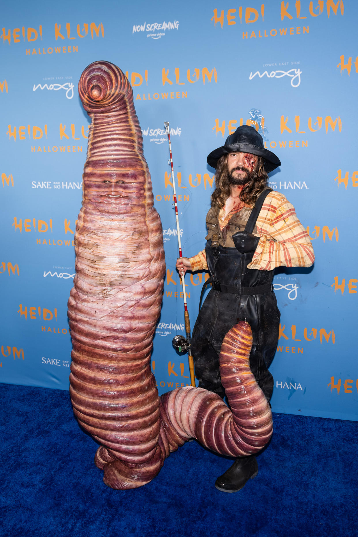 Heidi Klum and Tom Kaulitz attend Heidi Klum's 21st Annual Halloween Party at Sake No Hana at Moxy Lower East Side on October 31, 2022 