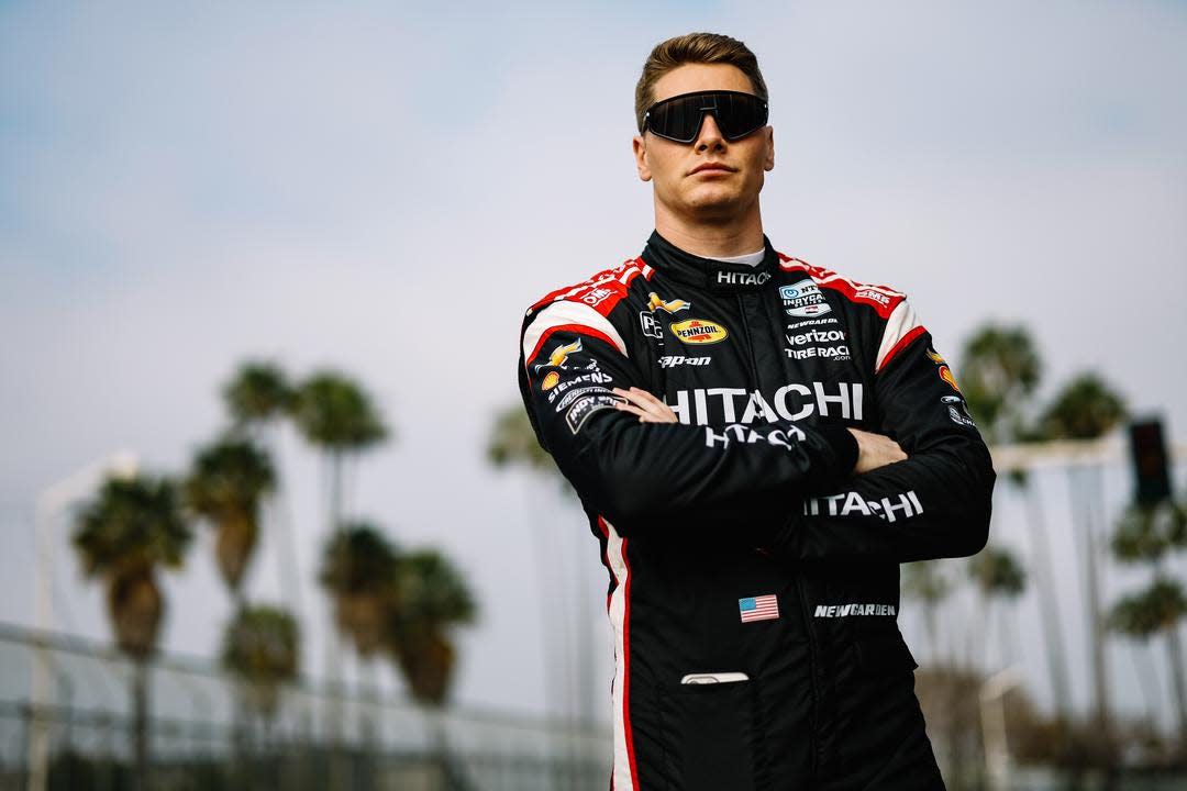 After leading for chunks of the race and running 2nd-place down the stretch, Josef Newgarden was forced to settle for 4th in Sunday's Grand Prix of Long Beach.