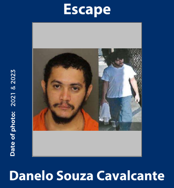 Danelo Souza Cavalcante, 34, escaped from Chester County Prison in Pennsylvania on Aug. 31, 2023, prompting a massive manhunt by law enforcement of the area. He had recently been convicted of murder in the 2021 stabbing death of his former girlfriend.