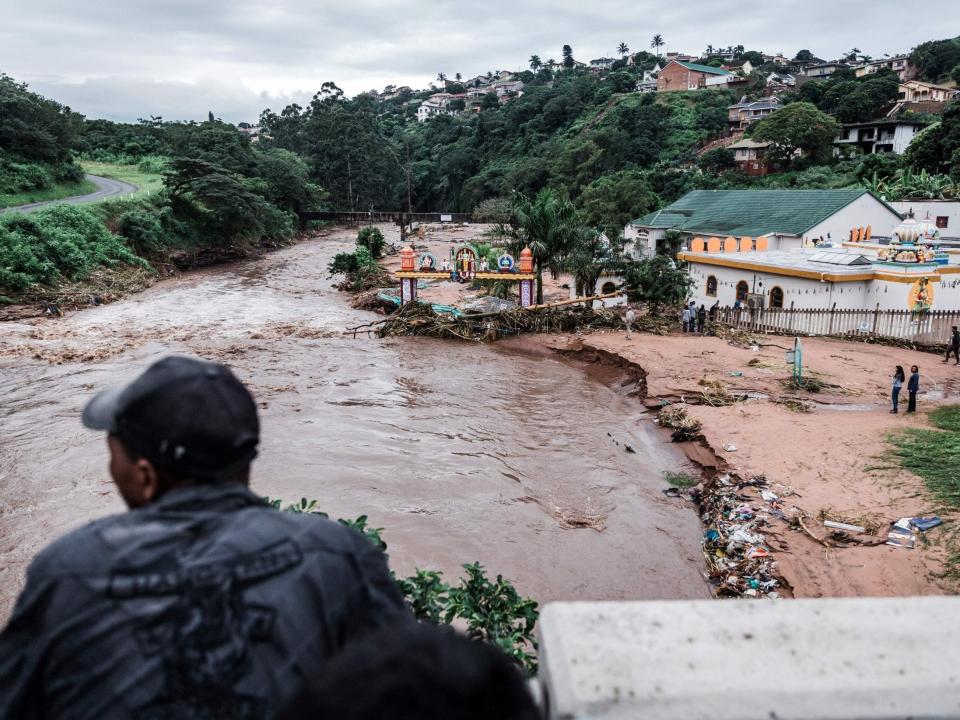 South Africa floods: At least 50 killed after torrential rains sweep through coastal regions