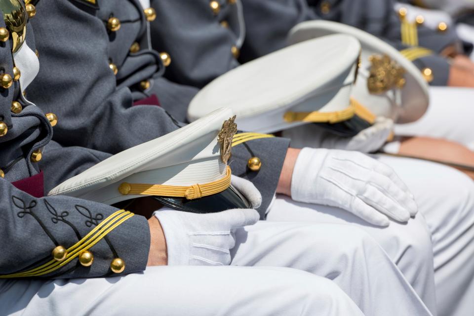 West Point graduation ceremony on May 25, 2019, in West Point, New York.