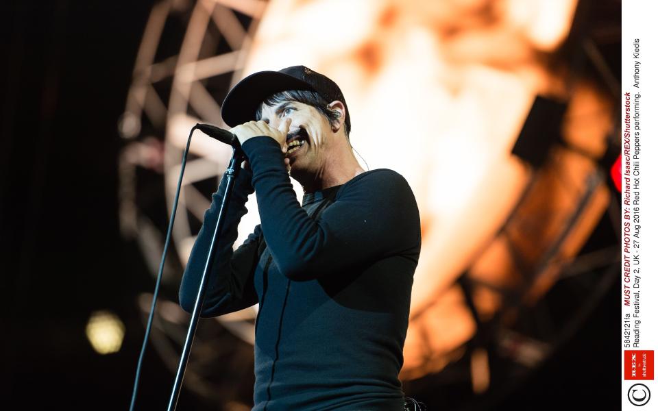 Anthony Kiedis Red Hot Chili Peppers i(x) Net Zero  - Richard Isaac/REX/Shutterstock