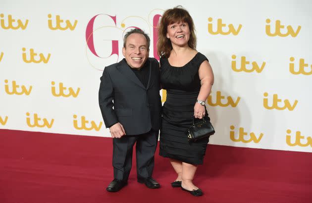 Warwick and Samantha Davis attend the ITV Gala on Nov. 19, 2015, in London.