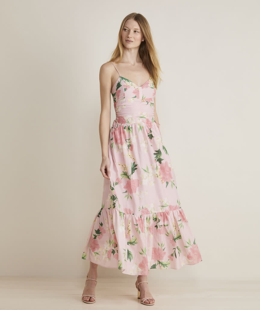 <p><a href="https://go.redirectingat.com?id=74968X1596630&url=https%3A%2F%2Fwww.vineyardvines.com%2Fproduct%2Fwomens-dresses%2Fkentucky-derby-strappy-maxi-dress%2F2Q011377.html&sref=https%3A%2F%2Fwww.townandcountrymag.com%2Fstyle%2Ffashion-trends%2Fg46934515%2Fbest-kentucky-oaks-pink-dresses%2F" rel="nofollow noopener" target="_blank" data-ylk="slk:Shop Now;elm:context_link;itc:0;sec:content-canvas" class="link rapid-noclick-resp">Shop Now</a></p><p>Kentucky Derby Strappy Maxi Dress</p><p>vineyardvines.com</p><p>$268.00</p>