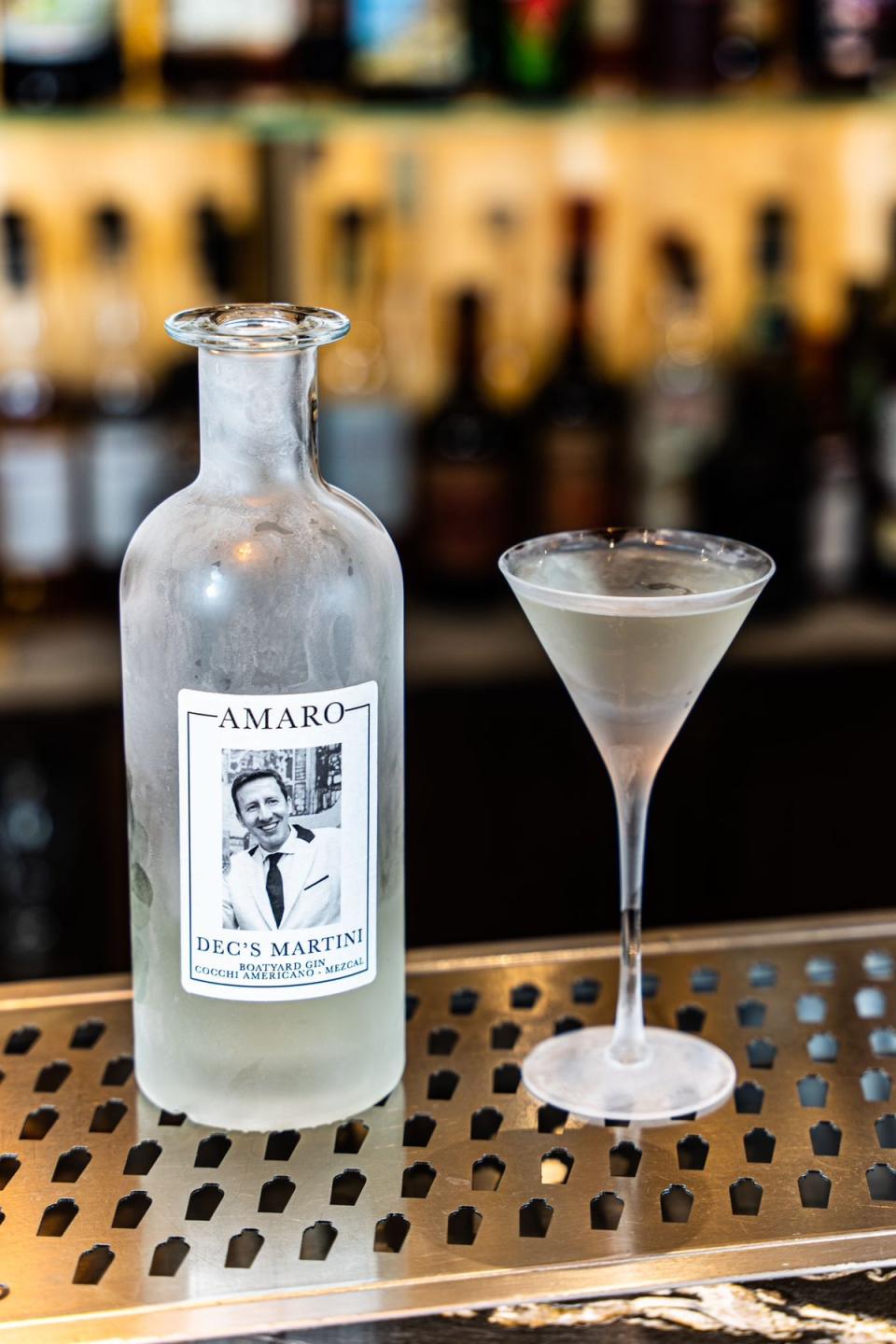 Dec's Martini at Amaro Bar (Press handout)