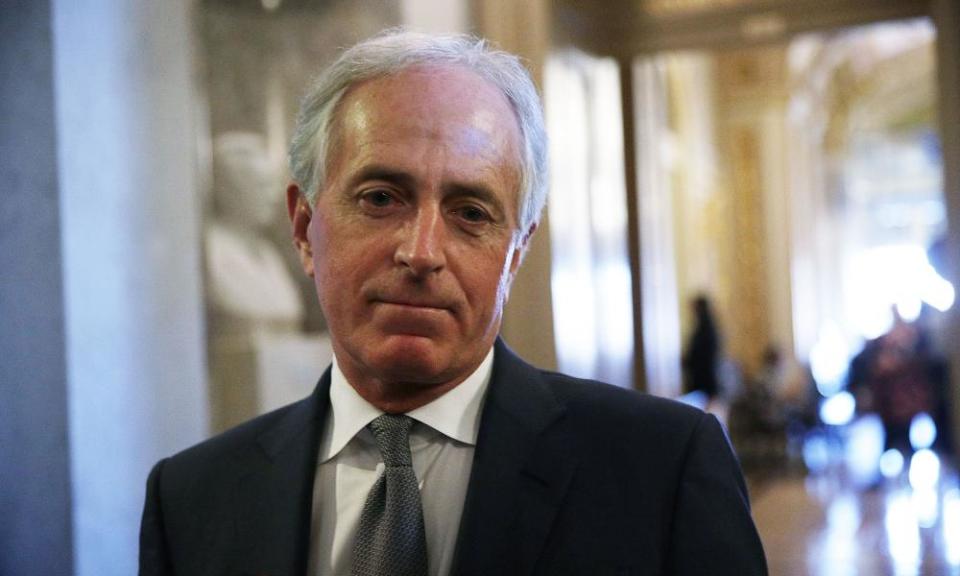 Senator Bob Corker was the lone Republican dissenter.