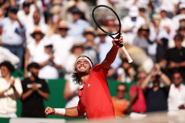 Stefanos Tsitsipas le ganó a Jannik Sinner y está en la final del Masters 1000 de Montecarlo