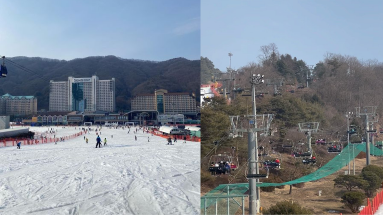 ▲韓國洪川大明滑雪場
（圖／@katechuyo, Instagram)