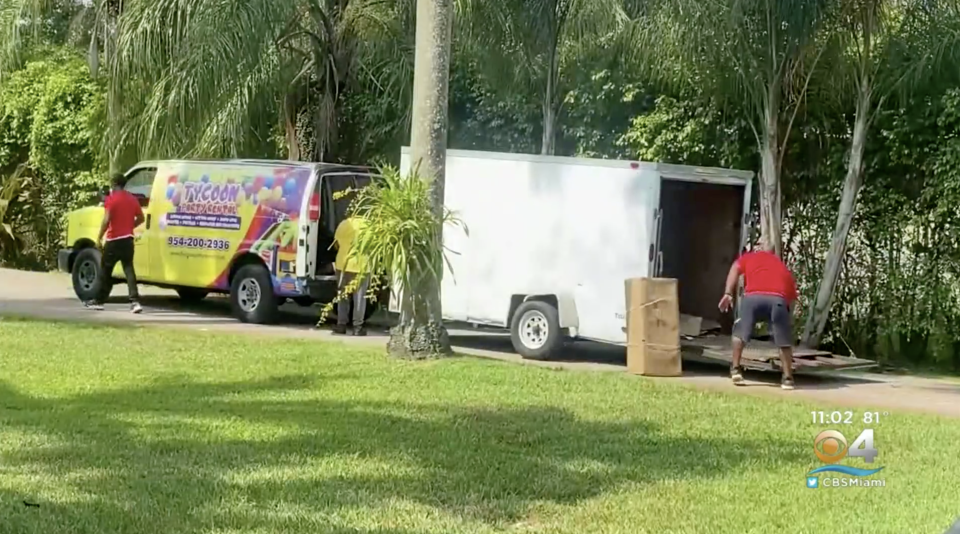 A three-year-old boy was shot and killed at a birthday party while a 21-year-old woman was injured. Source: CBS Miami