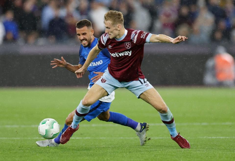 Flynn Downes was among the new signings handed a start against FCSB (Action Images via Reuters)