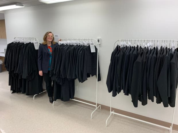 Crown prosecutor Moira Váně started a robe bank for young lawyers who cannot afford the robes needed in court. She has named it the Iris Barry Yake Memorial Robe Bank.