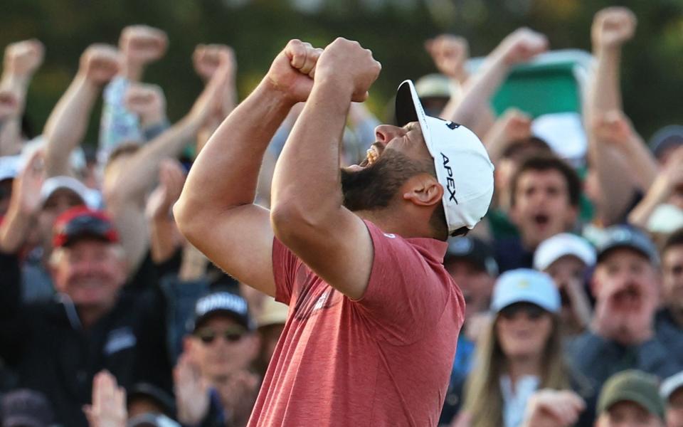 Jon Rahm after winning the Masters at Augusta - The Open Championship 2023: Dates, schedule and how to watch on TV