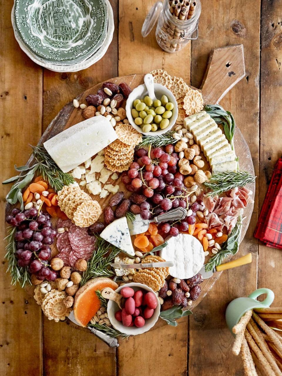 the ultimate cheese board