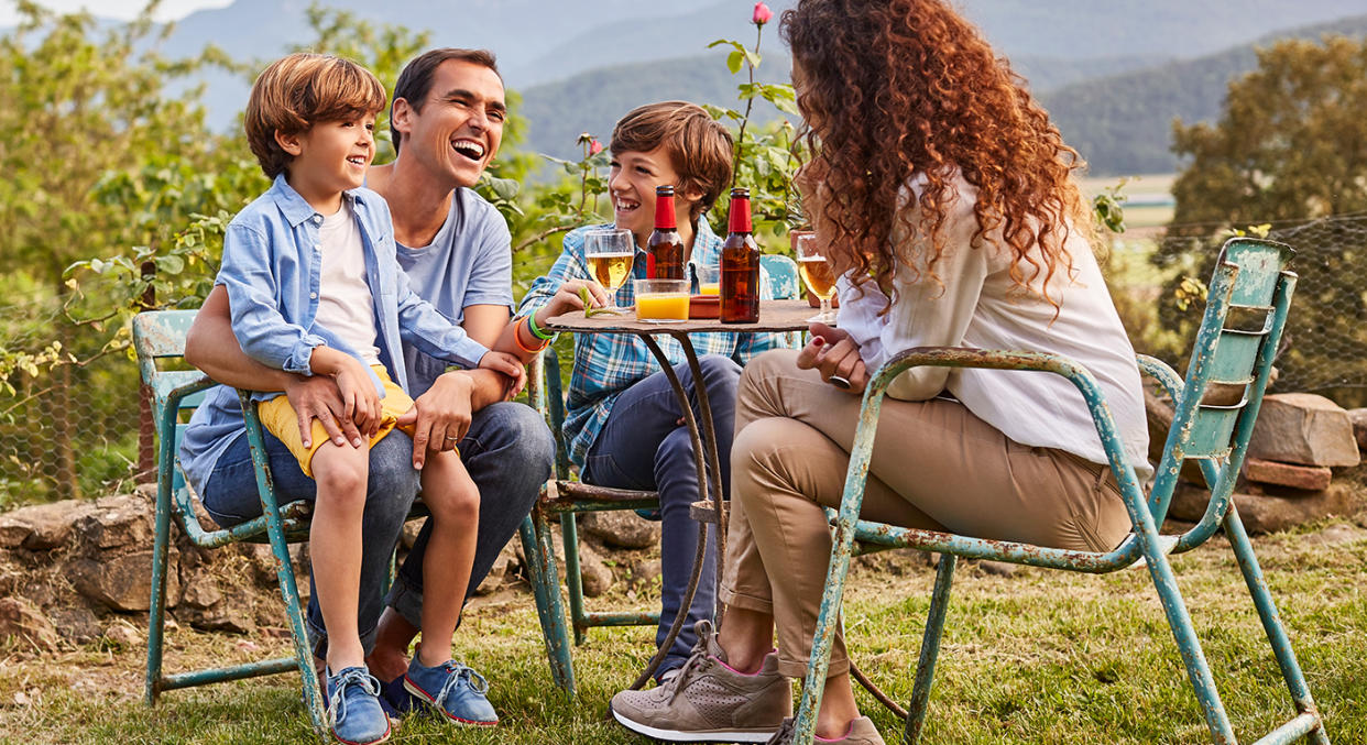 Enjoy the outdoors with John Lewis' affordable bistro set.  (Getty Images)