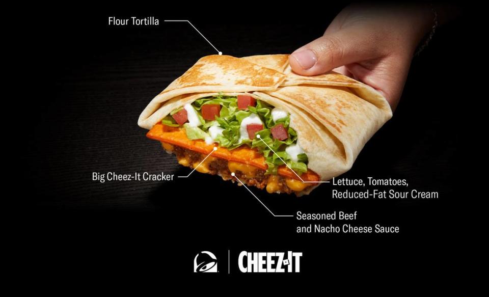 The Taco Bell/Cheez-It Crunchwrap