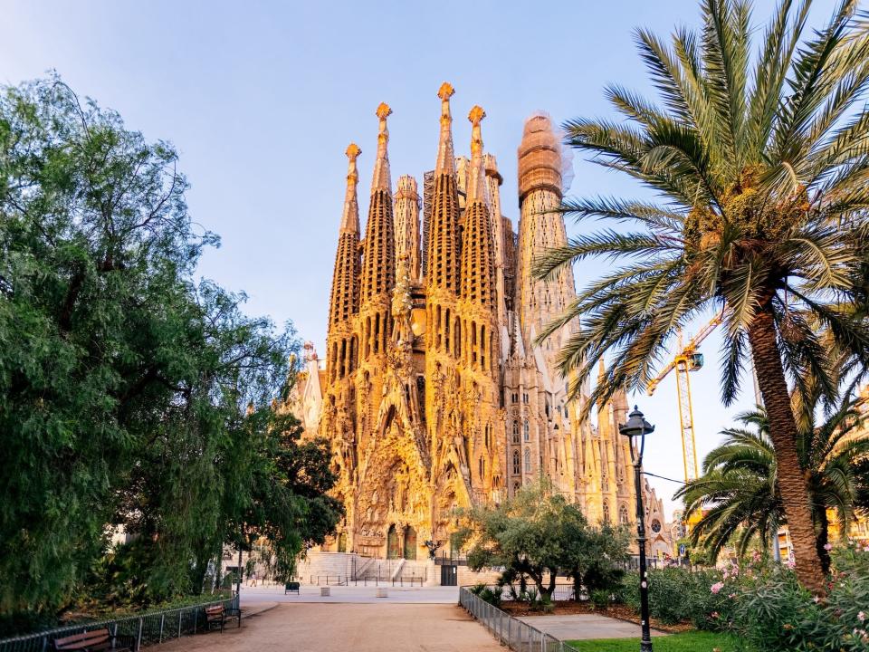 Sagrada Familia basilica in Barcelona