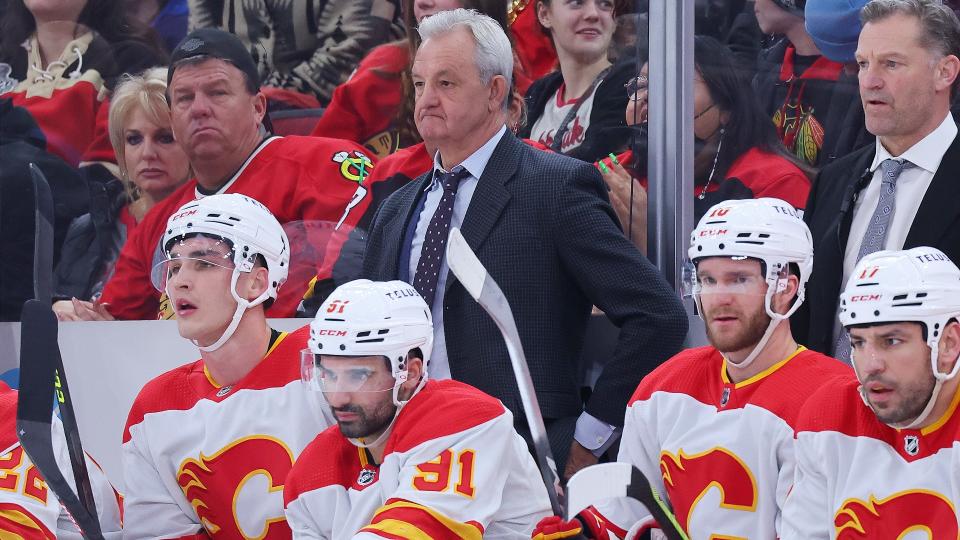 A number of Flames players reportedly rescinded trade requests after head coach Darryl Sutter was fired on Monday. (Getty Images)