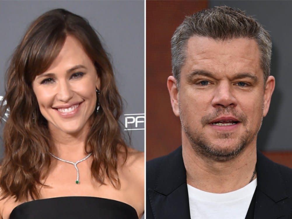 Stolze Eltern: Sowohl Jennifer Garner als auch Matt Damon hatten (unabhängig voneinander) einiges zu feiern. (Bild: DFree/Shutterstock.com / imago/ABACAPRESS)