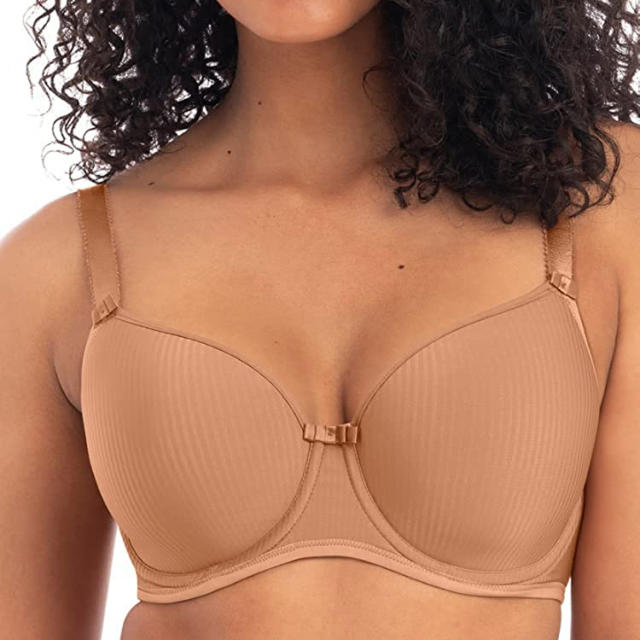 PLAYTEX Womens Secrets Seamless Comfort Flexes to Fit Wirefree Bra, S,  Almond at  Women's Clothing store