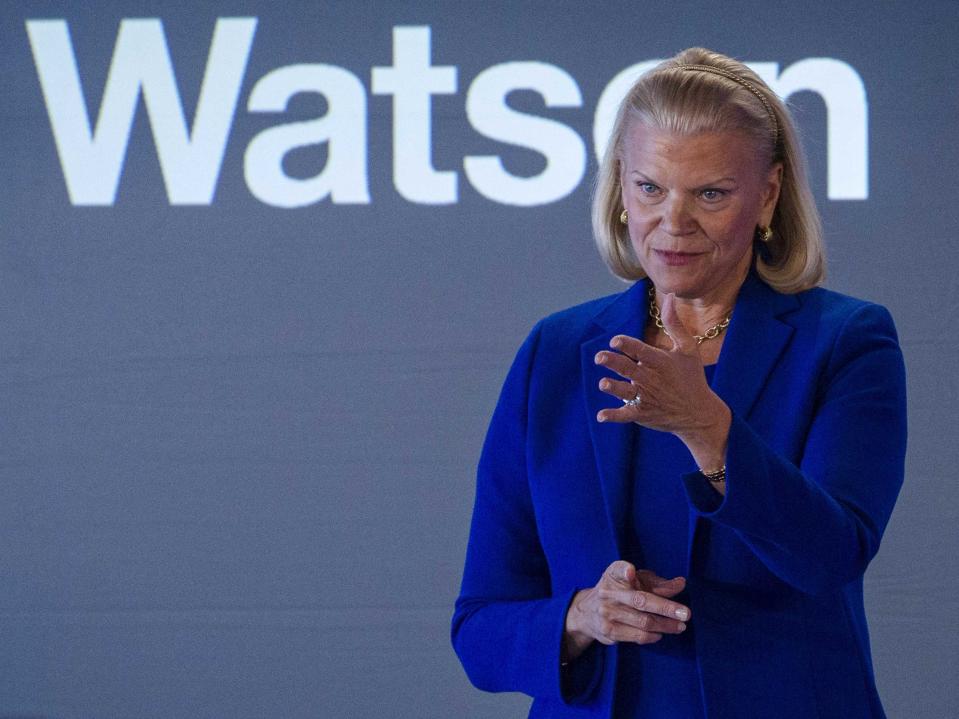 ginni rometty virginia rometty ibm watson ibm ceo