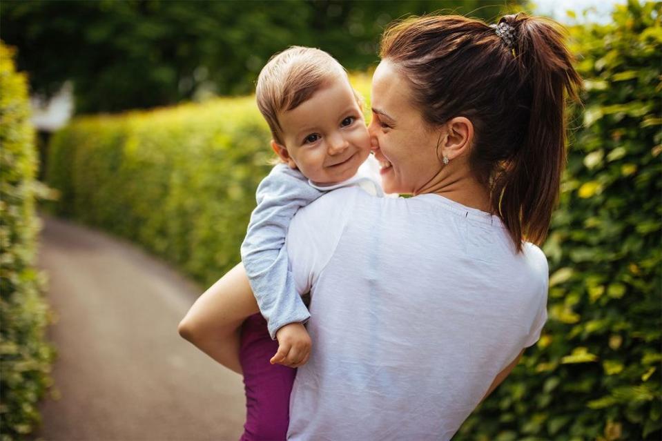 Baby and mom