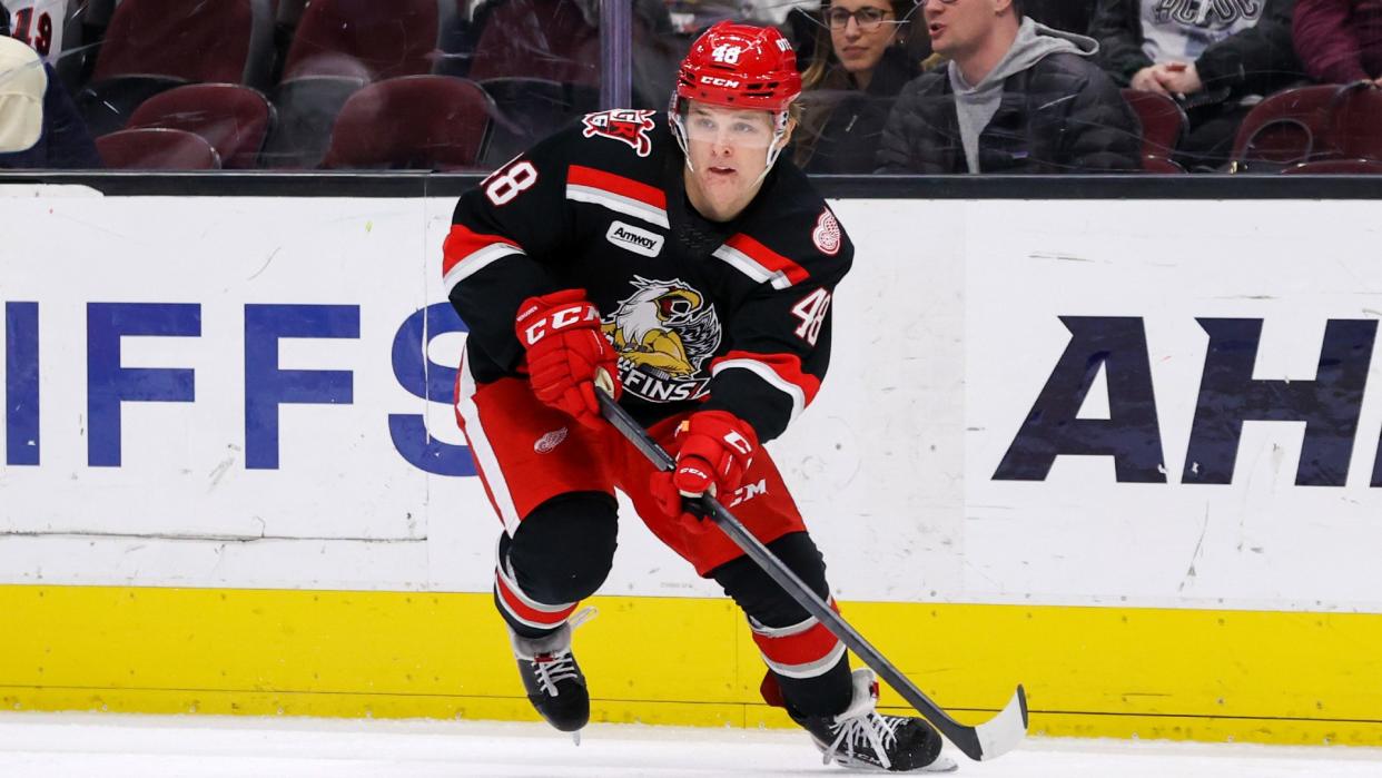 The Detroit Red Wings will be likely be looking to bolster an already promising forward prospect pool with the ninth pick in the 2022 NHL Draft. (Getty Images)