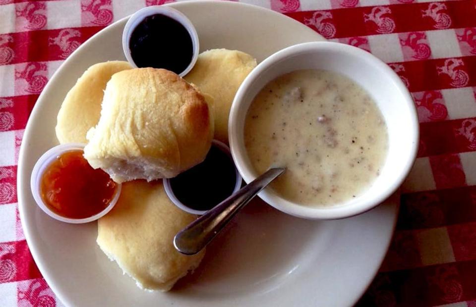 Biscuits and Gravy, Loveless Café (Nashville, Tennessee)