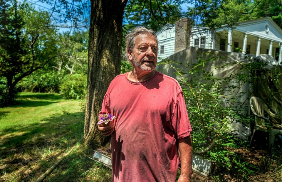 “It was very happy and magical here until the reservoir,” says Waite Albro, whose family still lives in the home his father built, now part of the state's Big River Management Area.