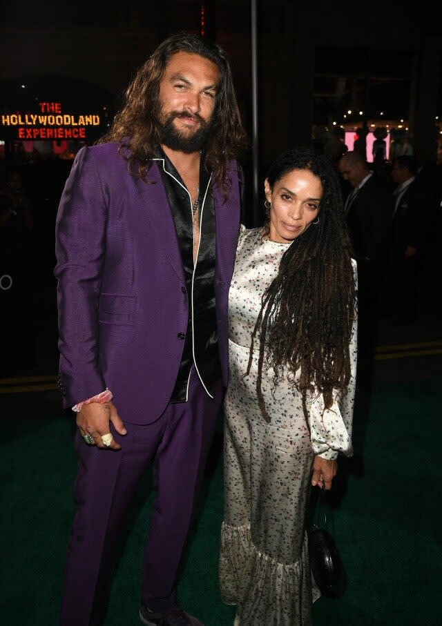 Joker Movie - Jason Momoa and Lisa Bonet