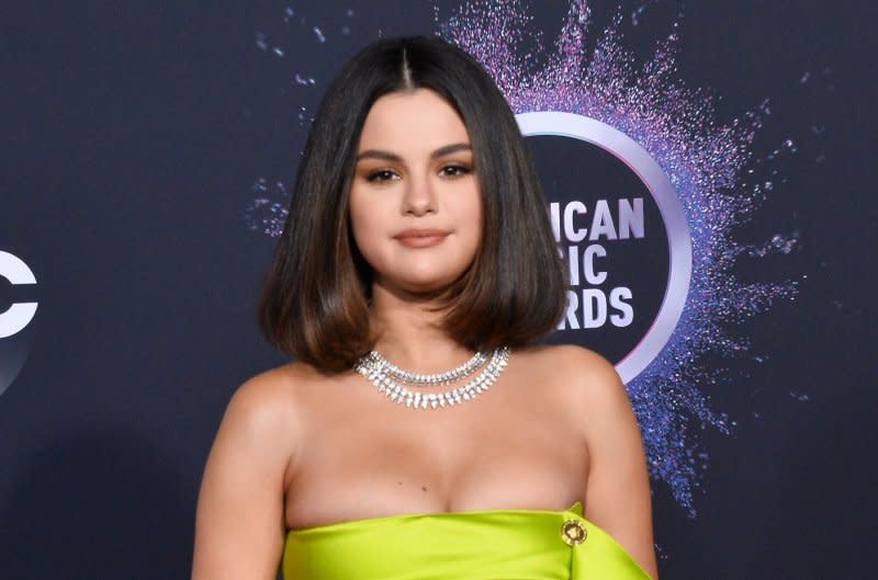 Selena Gomez attends the American Music Awards in 2019. File Photo by Jim Ruymen/UPI