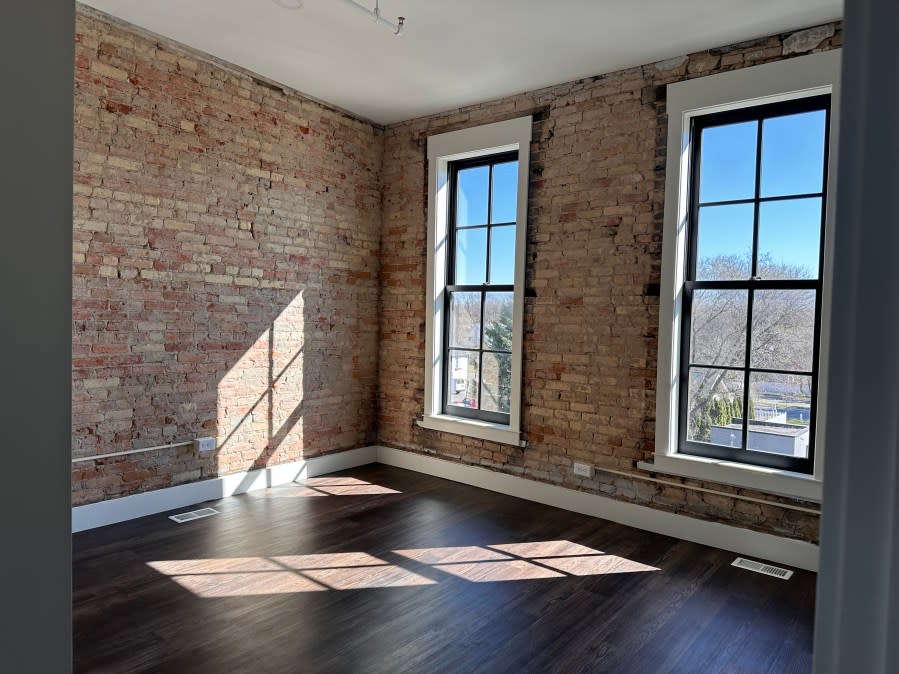 Inside a VanHoose Properties apartment. (Courtesy Orion Construction)