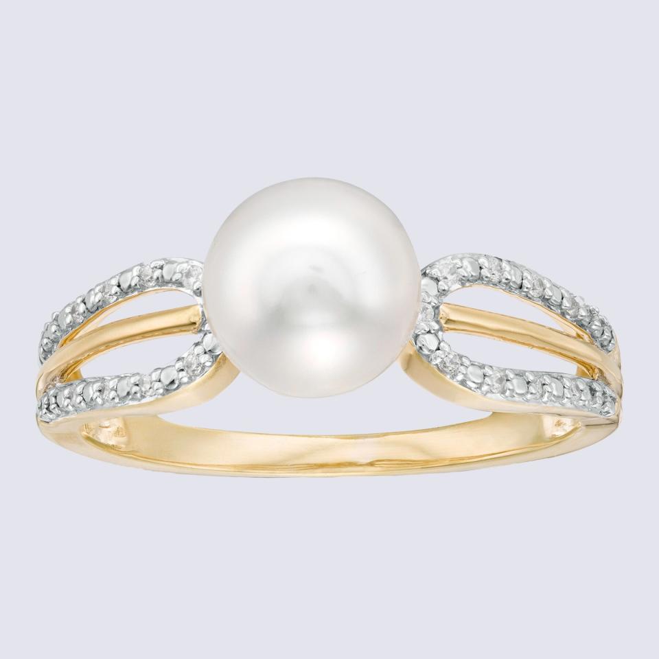 Zales Cultured Freshwater Pearl Ring