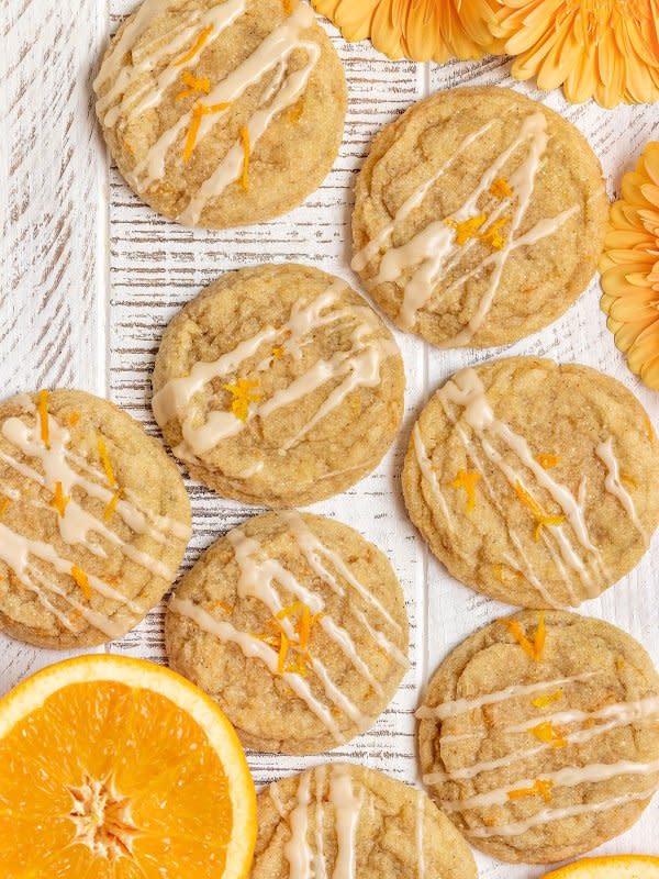 <p>Short Girl Tall Order</p><p>Tart and sweet orange is mixed with spicy and fragrant cardamom for an absolutely delicious eggless & dairy-free sugar cookie.</p><p><strong>Get the recipe: <a href="https://shortgirltallorder.com/vegan-orange-cardamom-sugar-cookies" rel="nofollow noopener" target="_blank" data-ylk="slk:Vegan Orange Cardamom Sugar Cookies;elm:context_link;itc:0;sec:content-canvas" class="link rapid-noclick-resp"><em>Vegan Orange Cardamom Sugar Cookies</em></a></strong></p>