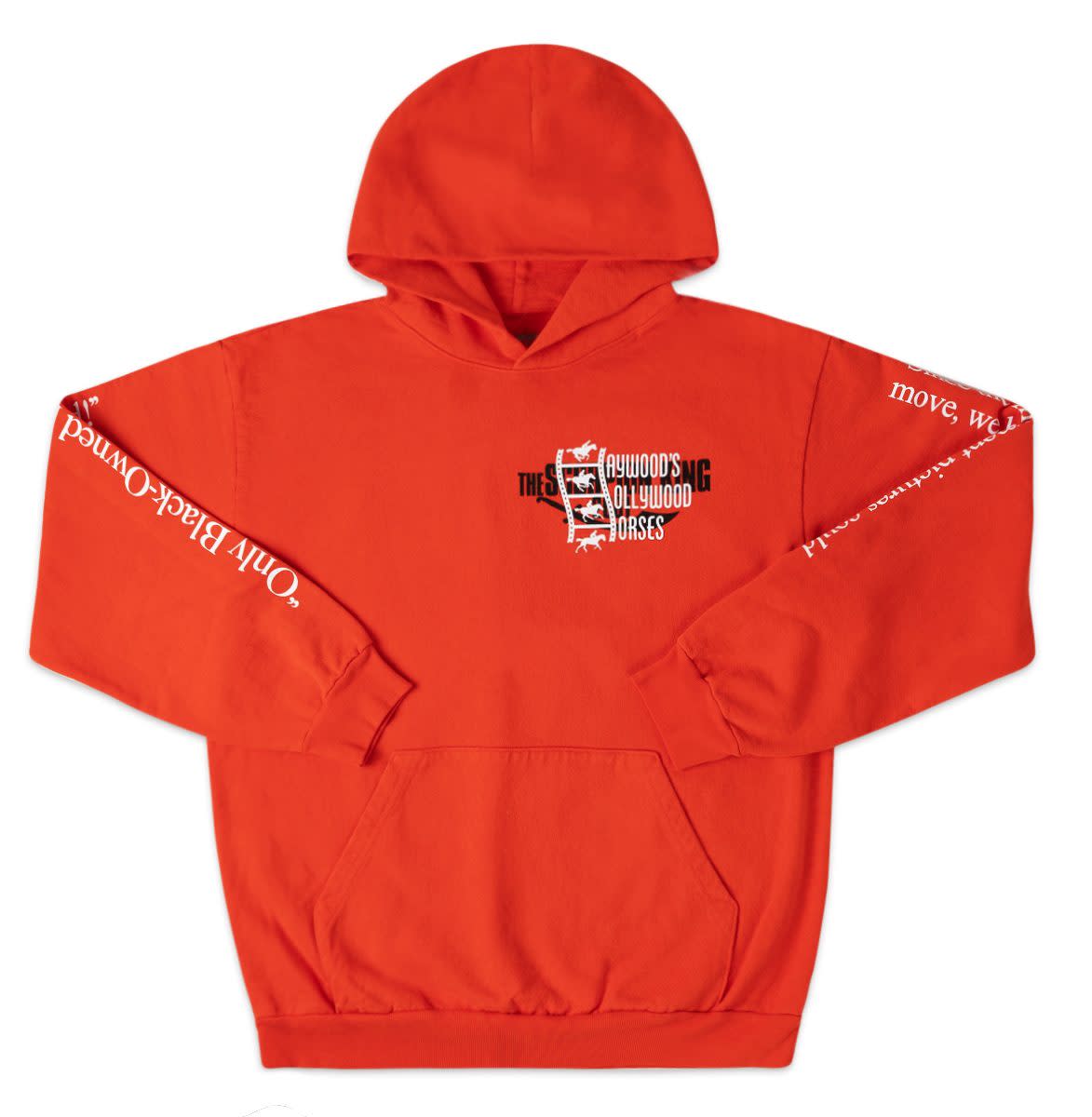 Nope x Jide Osifeso Orange Hoodie