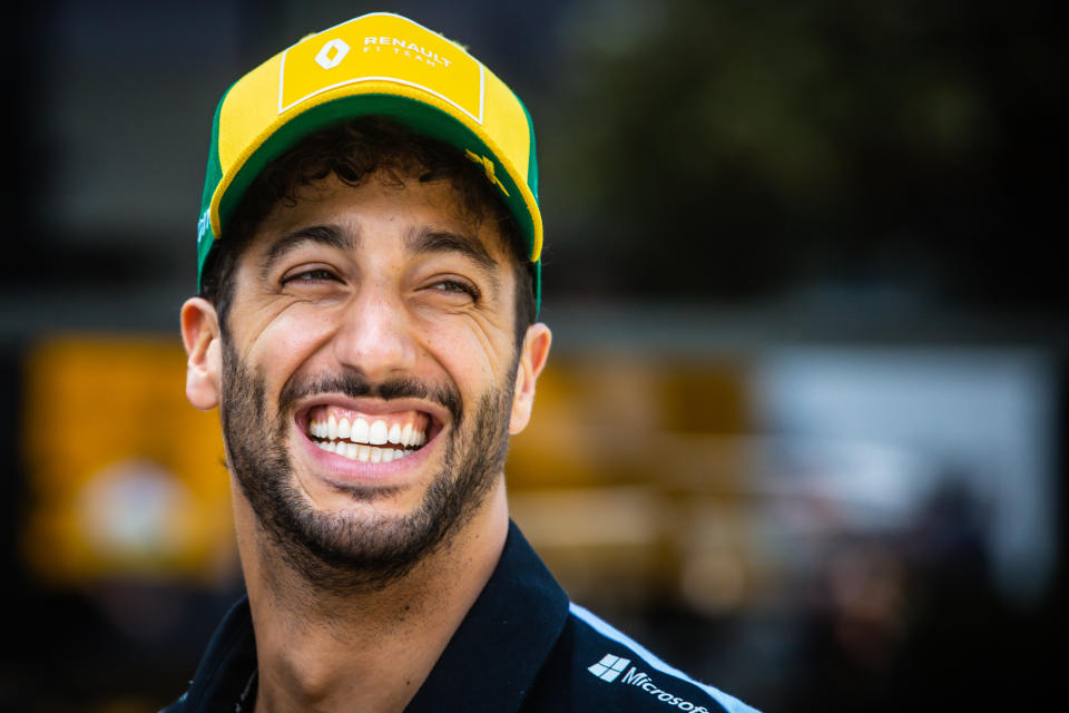 Daniel Ricciardo, pictured here at the Australian Grand Prix in 2020.