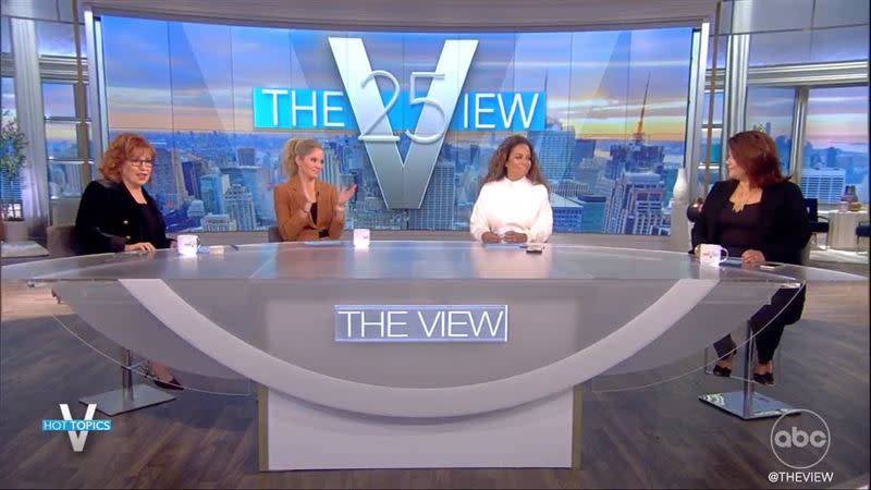 擁25年歷史的美國老牌晨間節目《The View》。（圖／翻攝自《The View》推特）